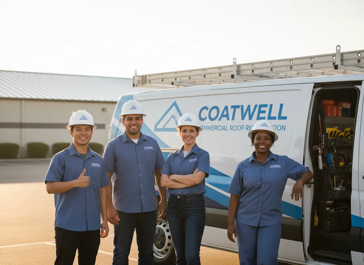 Commercial roof coating company in Girard, KS